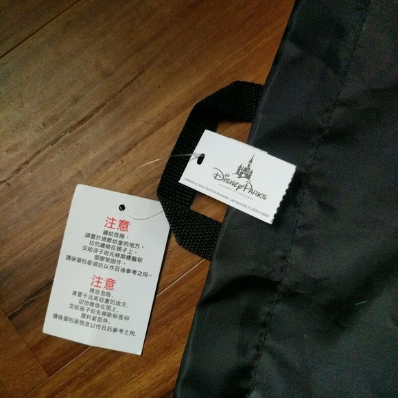 NEW DISNEY PARKS DISNEYLAND LET'S CELEBRATE DRAWSTRING BACKPACK BACK PACK - Picture 3 of 3